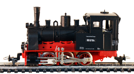 02901 Schmalspurlokomotive (BR 99) Cn2t -5704 der Spreewaldbahn
