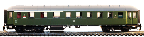 13321 Eilzugwagen BC 4i-31 der DR  1./2. Klasse