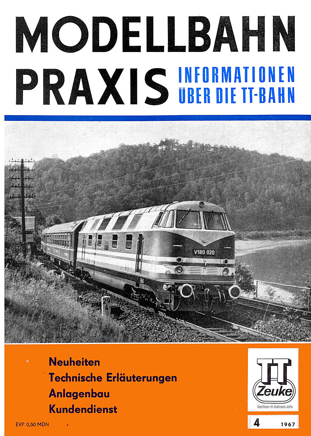 Modellbahnpraxis Heft 4 / 1967