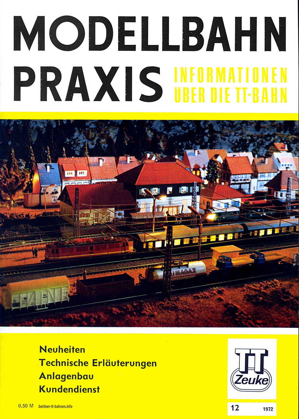 Modellbahnpraxis Heft 12 / 1972