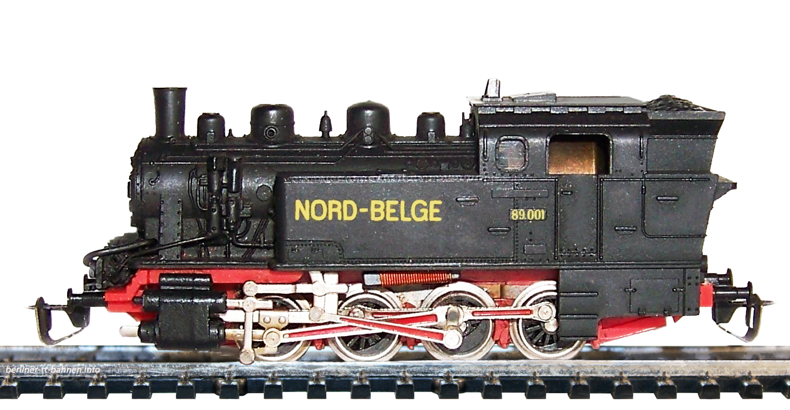 Tenderlok BR 89 -001 "Nord Belge" (wie 02220)