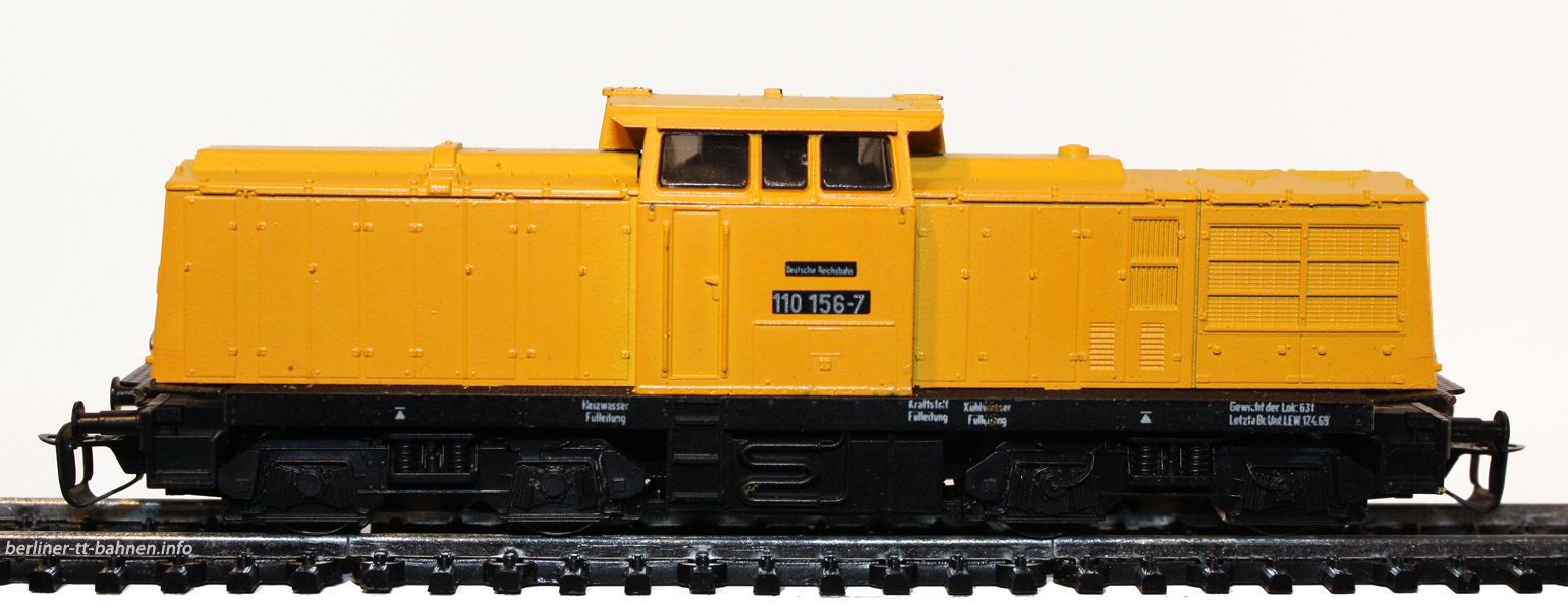 02545 Diesellokomotive BR 110 -156-7 DR/IV