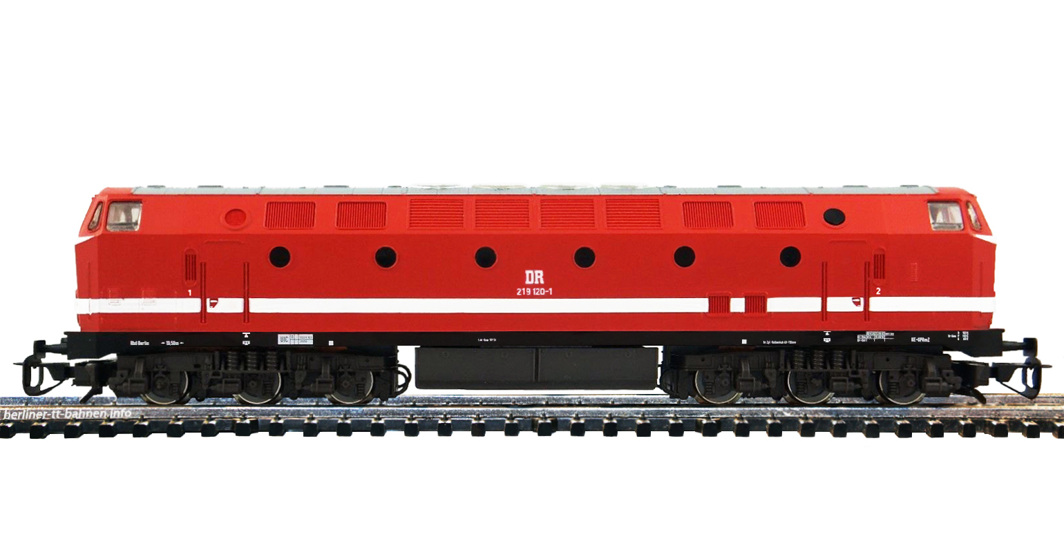 02553 Diesellokomotive BR 219 -120-1 DR/V