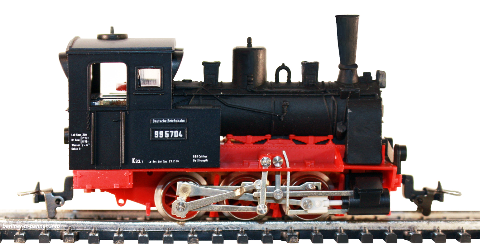 1221834 Dampflok BR 99 5704 DR/III (Spreewaldbahn) H0-m