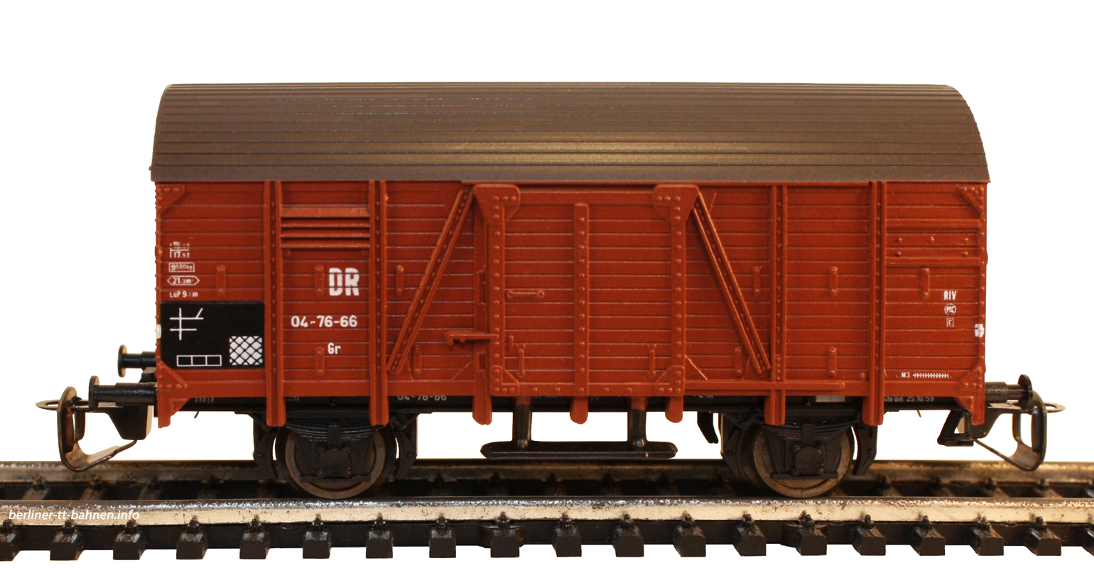 14111 Ged. Güterwagen Gr 04-76-66 DR/III