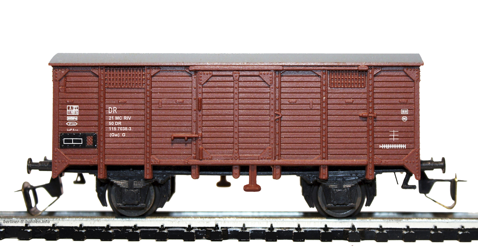 14135 Ged. Güterwagen G10  DR/IV 21 50 115 7 038-3