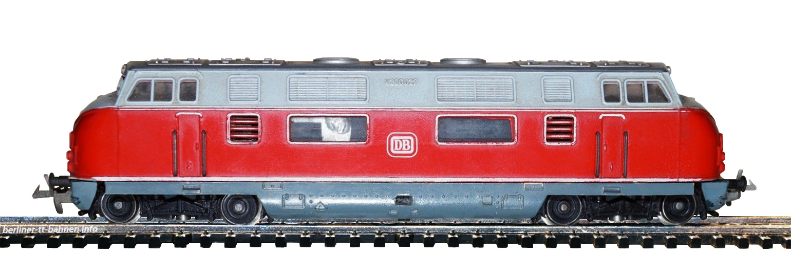 159/76 Diesellok V 200 - 027 der DB