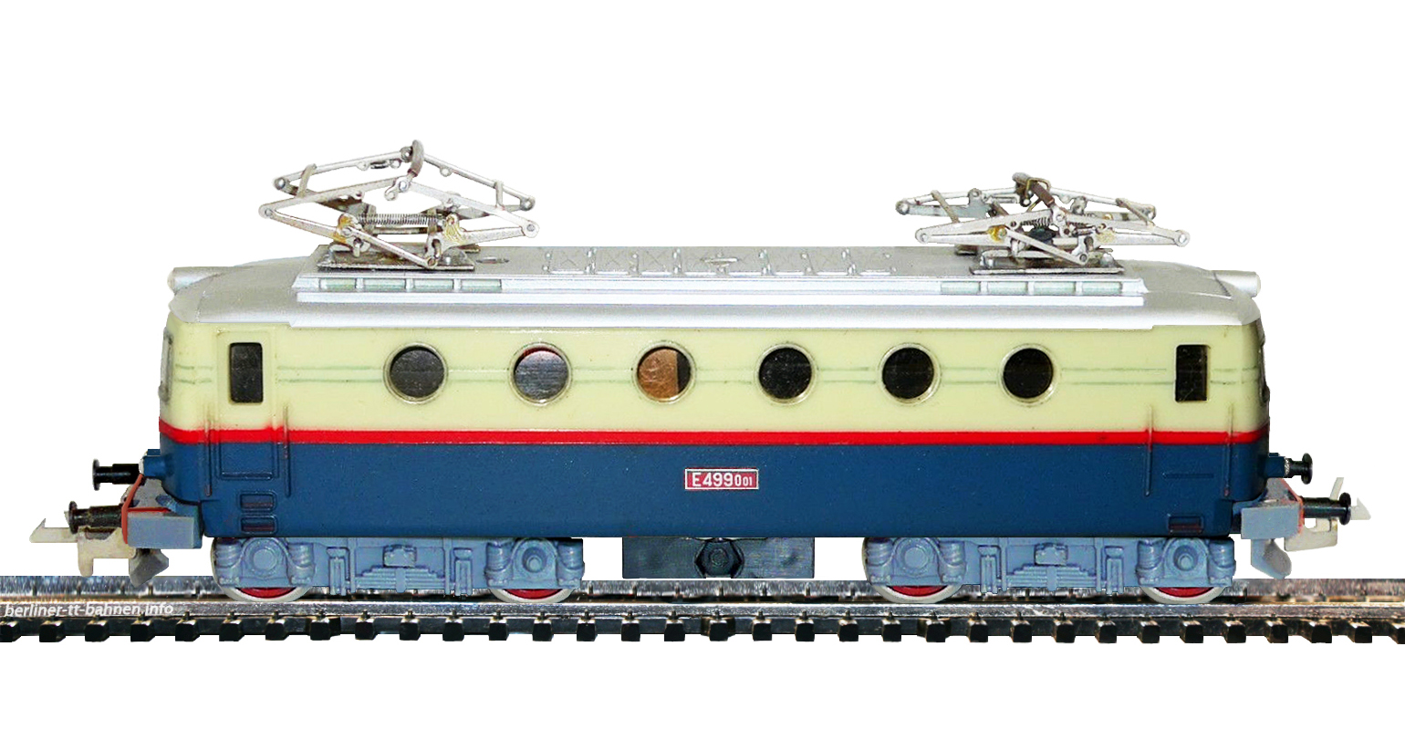 545/20 Elektrolok E 499 -001 ČSD/III blau/beige