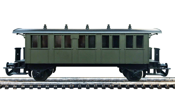 START-Personenwagen (BiPr91a) mit off. Bühne