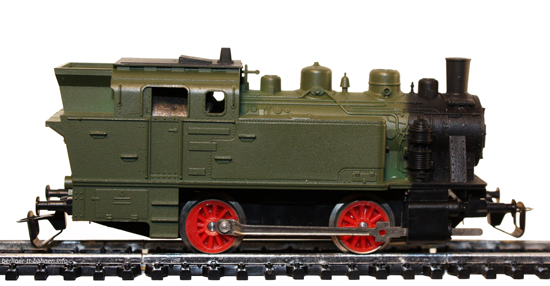 START Dampflokomotive BR 92 schwarz/grün
