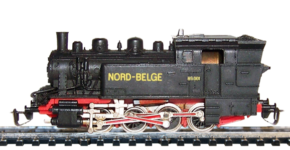 Tenderlok BR 89 -001 "Nord Belge" (wie 02220)