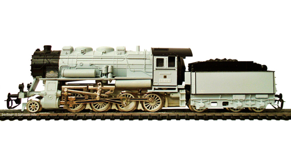 02232 Schlepptenderlok BR 31 -672 K.P.E.V. grau/fotolack