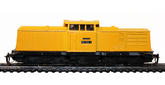 02545 Diesellokomotive BR 110 -156-7 DR/IV