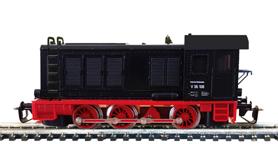 02636 Diesellokomotive V 36 -108 DB/III schwarz