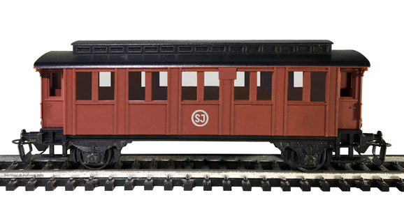 START-Personenwagen (CiPr93) mit geschl. Bühne SJ