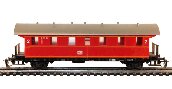 03218 Personenwagen Bi (ex Ci-30) DB/III 84 103 Köl. rot