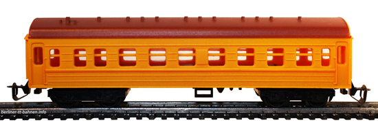 START Weitstrecken-Reisezugwagen - orange/braun