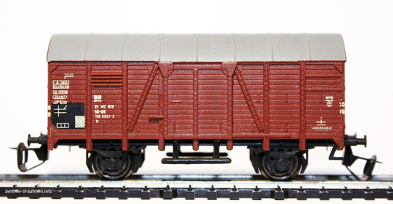 04110 Güterwagen G / Tonnendachwagen der DR