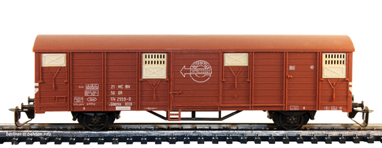 04154 Ged. Güterwagen Gbqrss 