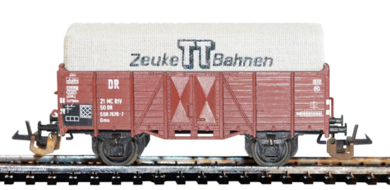 04213 Hochbordwagen Omu mit Plane DR/IV