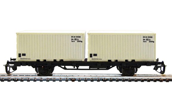 04510 Containerwagen mit 2x 20" Container "DR" DR/IV