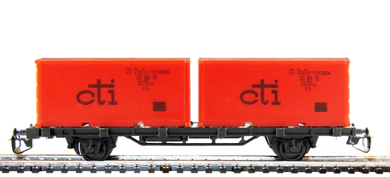 04523 Containerwagen mit 2x 20
