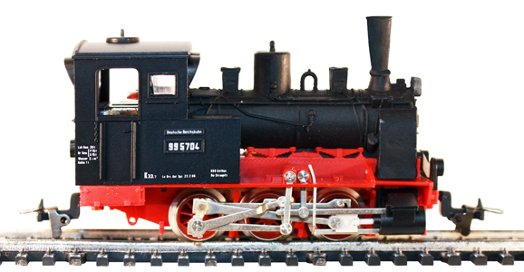 1221834 Dampflok BR 99 5704 DR/III (Spreewaldbahn) H0-m
