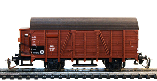 14122 Ged. Güterwagen Gr20 / Brhs. 150 627 DB/III