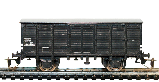 14133 Ged. Güterwagen G10 der SNCF