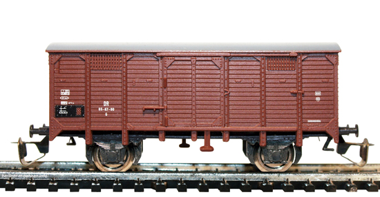 14137 Ged. Güterwagen G / Flachdachwagen