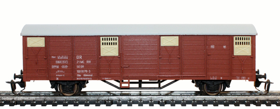 14150 Güterwagen Gbs der DR/IV Dach grau