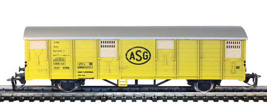 14152 Ged. Güterwagen Grs212 SJ/IV