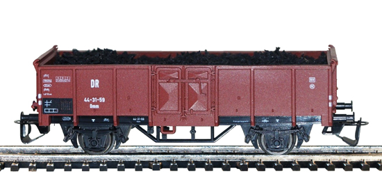 14252 Off. Güterwagen Ommu 40 DR/III 44-31-59 mit Kohle