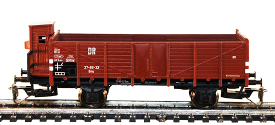14280 Off. Güterwagen Omu / Brhs. ohne Ladung