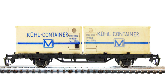 14522 Plattformwagen Sm mit 2 Containern