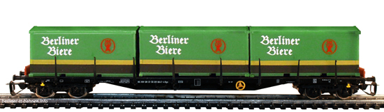 15516 Containertragwagen Rgs mit 3 Containern