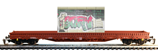 15529 Niederbordwagen Regs 31 50 393 6 151-6 mit