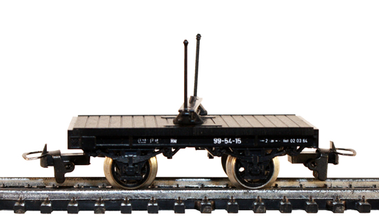 15903 Drehschemelwagen Hw 99-54-15 DR/III Spur H0m