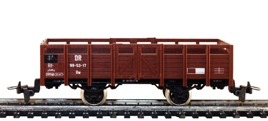 15908 Off. Güterwagen Ow  99-53-17 DR/III Spur H0m