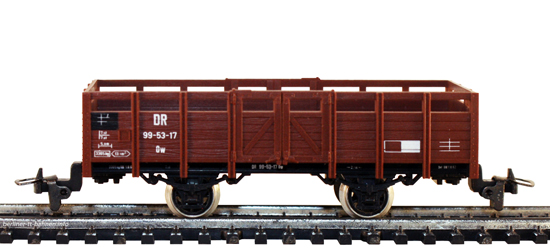 15908 Off. Güterwagen Ow 99-53-17 DR/III Spur H0m