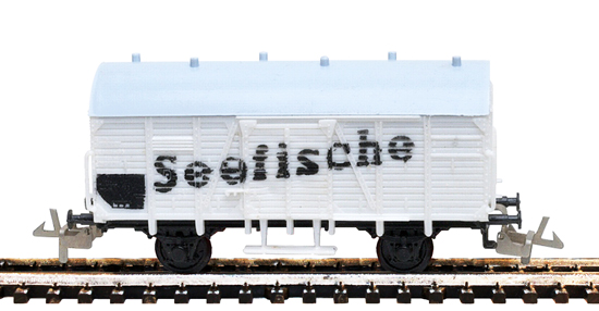 159/62 Kühlwagen ohne Bremsgestänge DR/III 