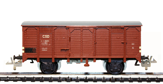 159/91 Ged. Güterwagen / Flachdachwagen Z 1.18902 CSD/III