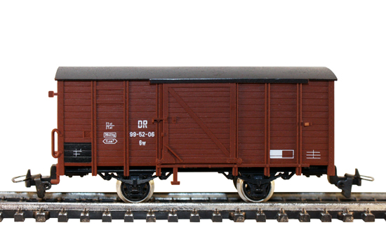 15904 Ged. Güterwagen Gw 99-52-06 DR/III Spur H0m