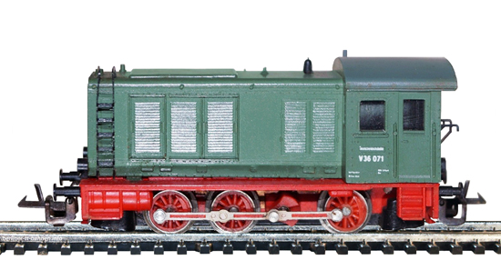 545/22 Diesellokomotive V 36 -071 DR/III grün