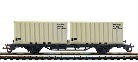 545/480 Containerwagen Sm mit 2 Containern