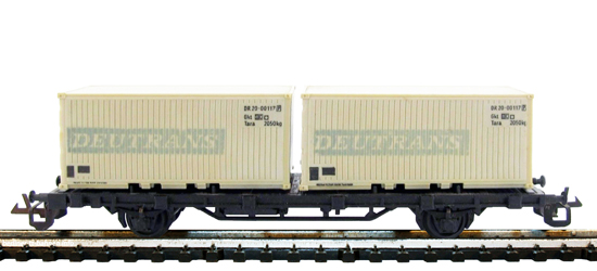 545/482 Containerwagen Sm mit 2 Containern