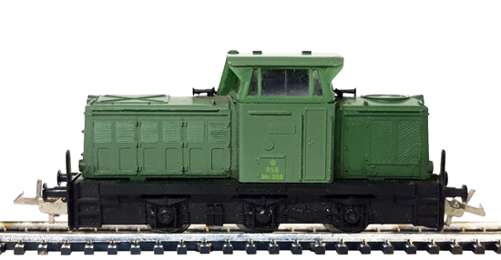 545/50/3 Diesellokomotive MH 368 DSB/III grün