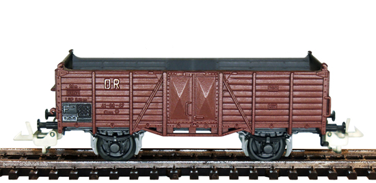 545/54 Off. Güterwagen Om DR/III ohne Ladung