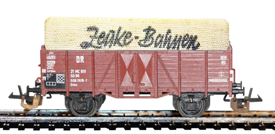 545/57 Off. Güterwagen Omu DR/IV mit Plane