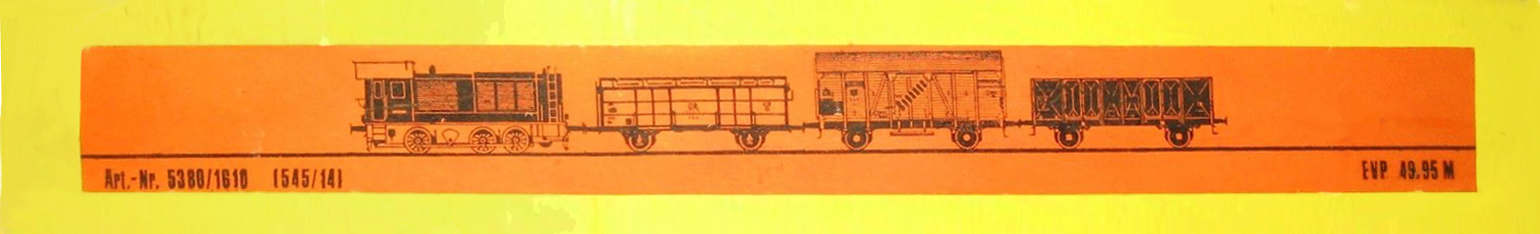 545 / 14  (01610)  Güterzug mit V 36